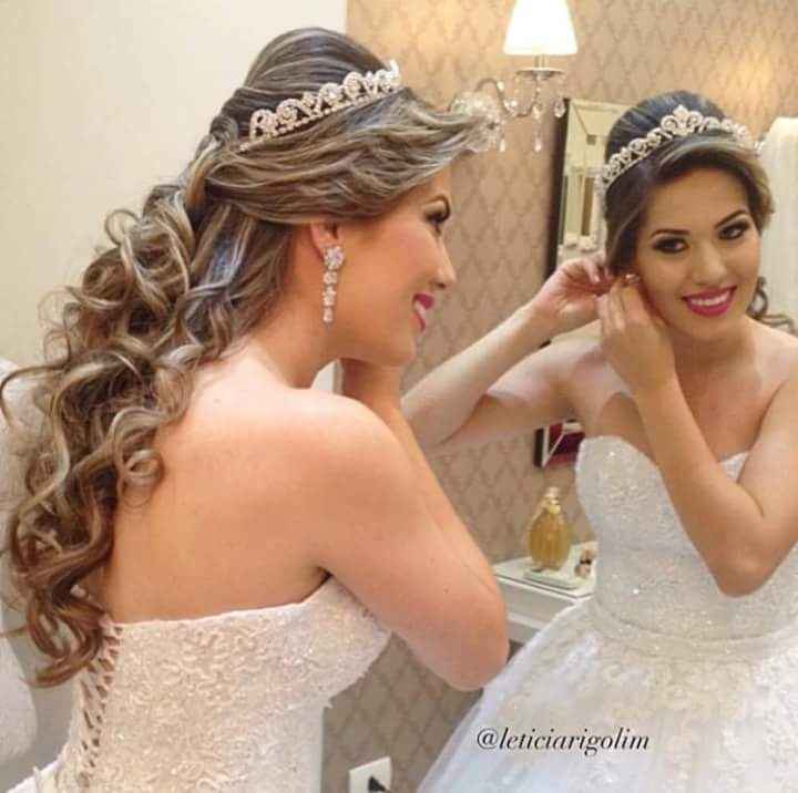 Penteado do grande dia.. - 2
