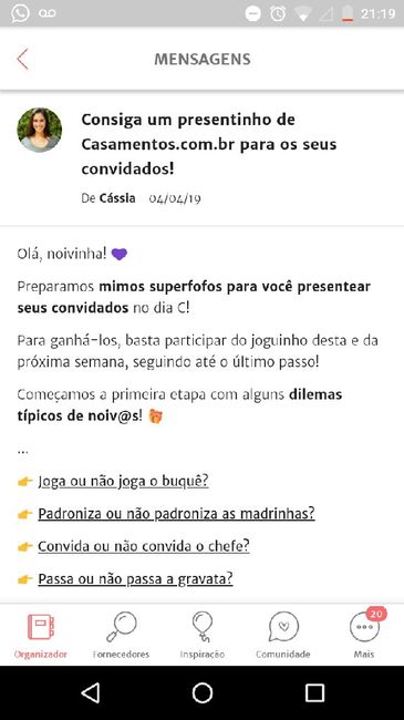 Gabriella - Meus favoritos do dia c 1