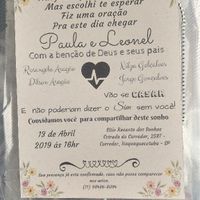 Meus convites!  Eu que fiz! Vem ver - 2