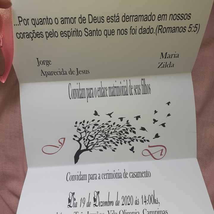 Achei o meu convite muito fofo - 1