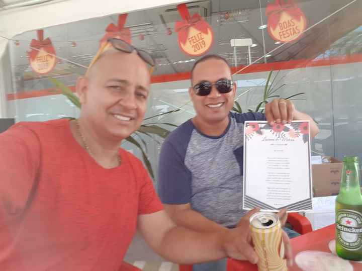Amigos da cervejinha e la vai outro convite, desta vez para o Padrinho!