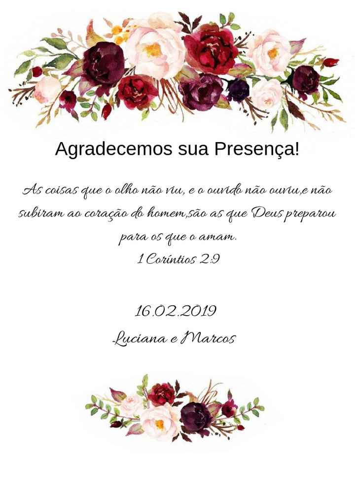 Agradecimento!!