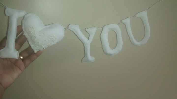 Varal de feltro - diy - 3