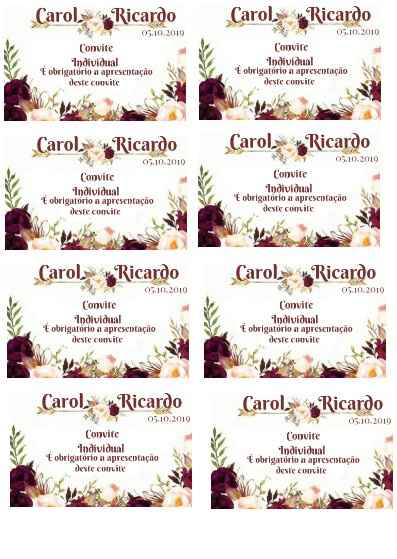 7. O fornecedor dos meus convites será ____ - 2