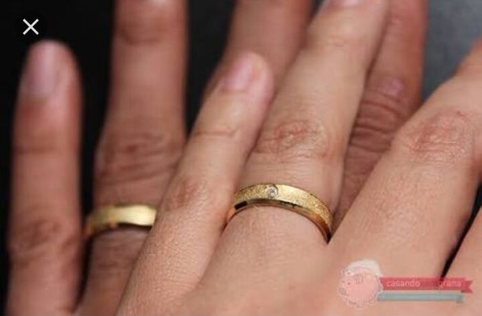 Minha aliança de casamento - 1