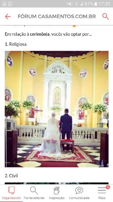 Decisões para o casamento - 2