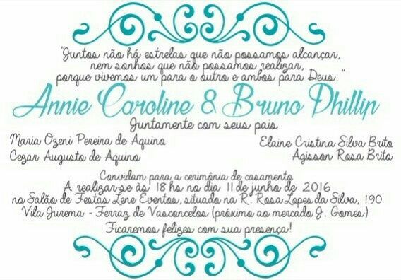 Arte do convite - 1