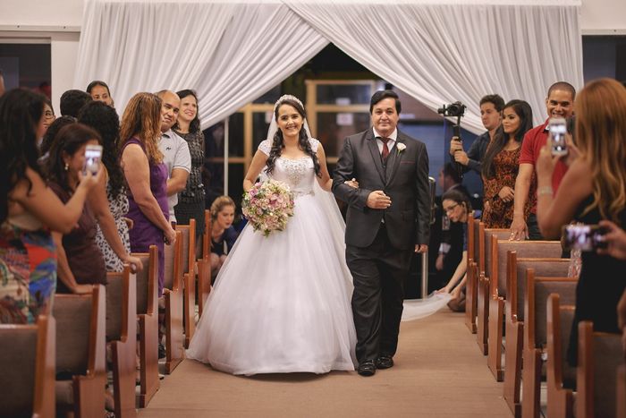 Noiva entrando