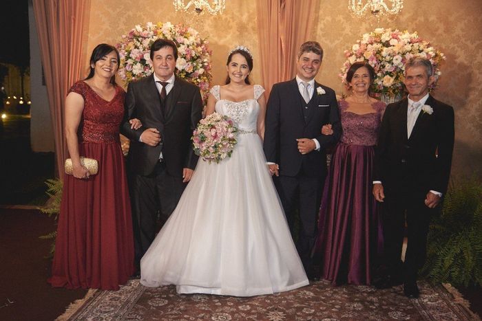 Fotos com os pais