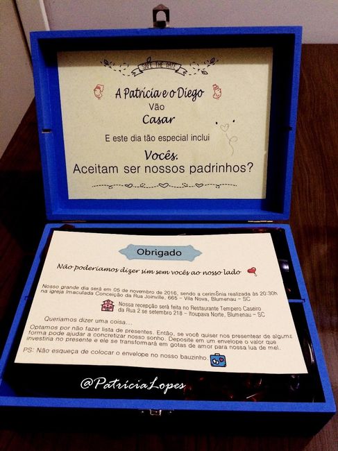Padrinhos solteiros.
