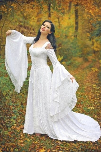 Vestido de Noiva Medieval