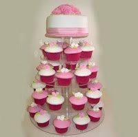 inspiração, bolo pequeno e cupcake