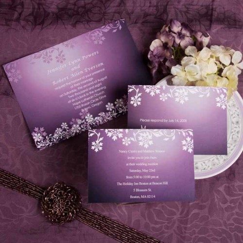 inspiração casamento roxo