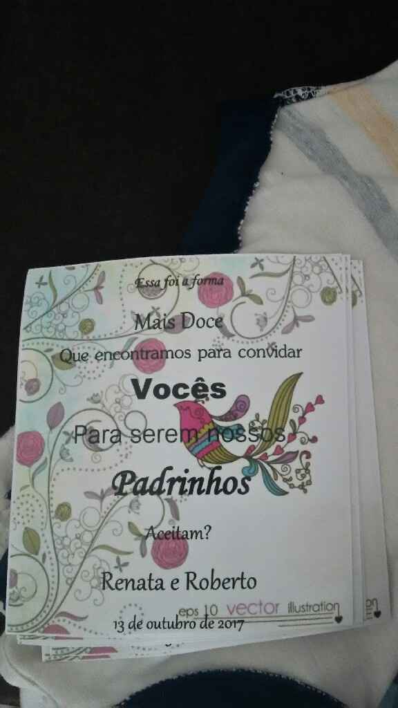 Meu convite padrinhos feito no cachepo - 4