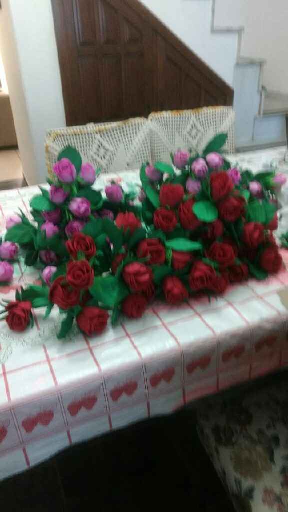 Flores de e.v. a para arranjo de mesa - 1