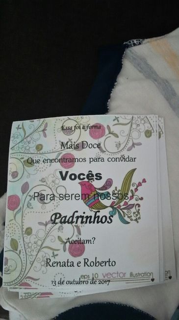 Convite padrinhos - 1
