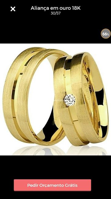 Minha aliança de casamento - 1