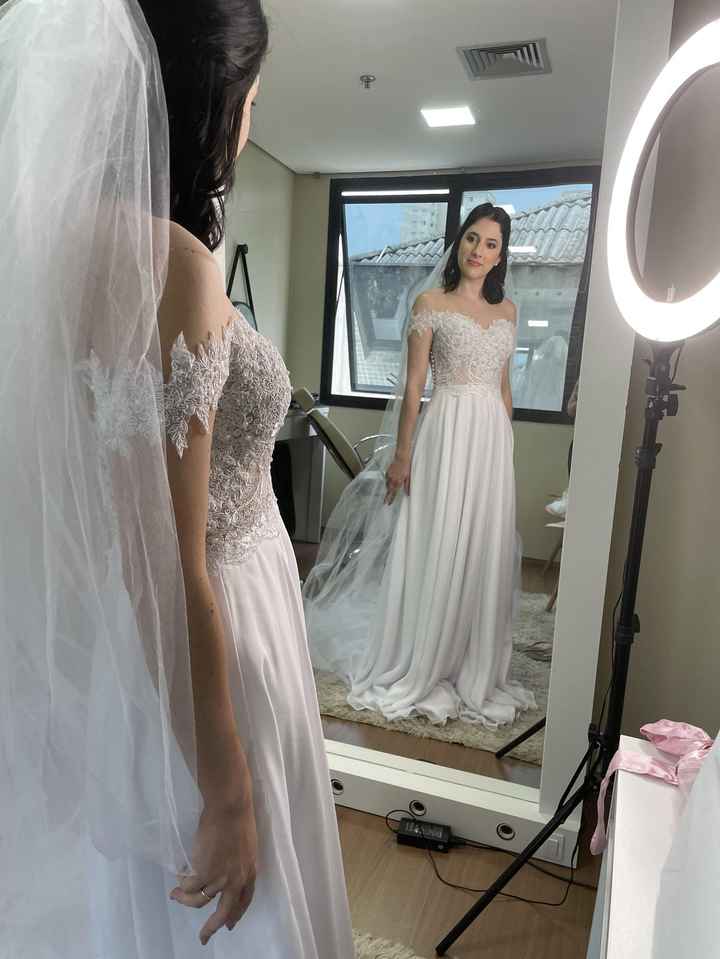 Prova Maquiagem + Vestido - 1