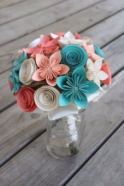 Casando sem flores - Arranjo de mesa/Buquê