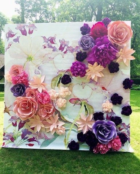 Casando sem flores - Mural de fotos