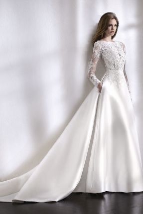 Vestido de noiva em Zibeline 👰🏼 2