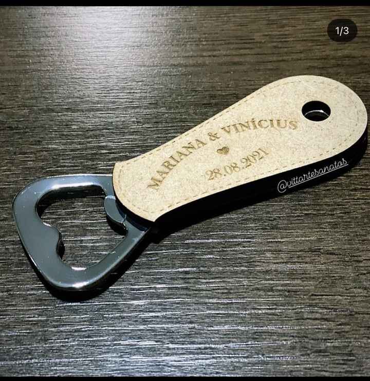 Lembrancinha para os padrinhos - 5