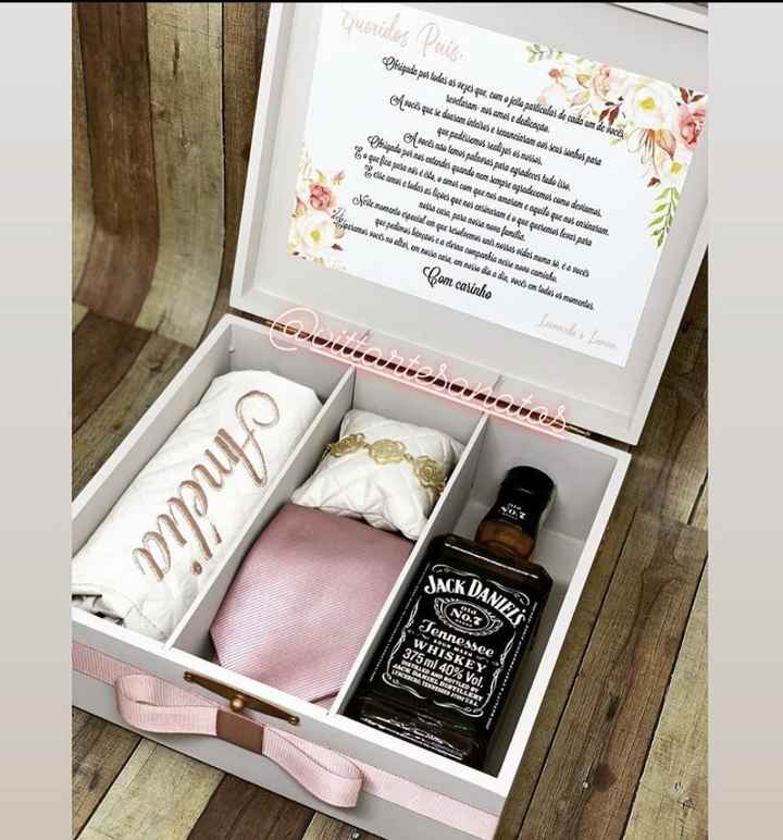 Lembrancinha para os padrinhos - 7
