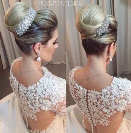 Penteado da noiva 👰🏻 - 5