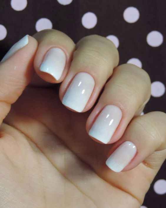 Unhas - Francesinha ombré