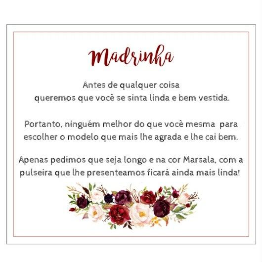 Manual de padrinhos marsala # faça você tbm! 6