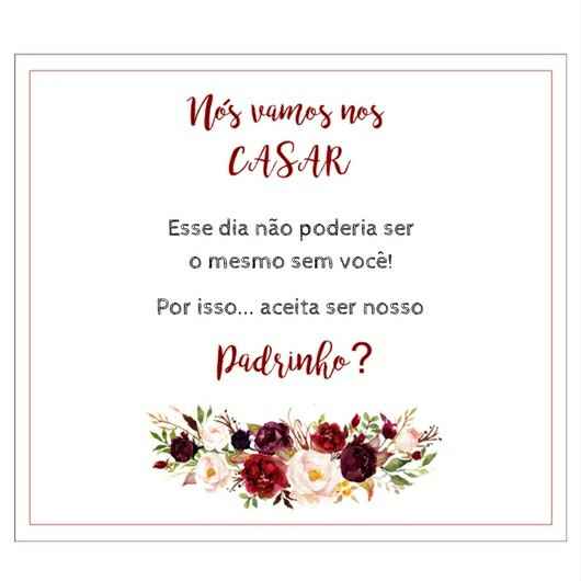 Manual de padrinhos marsala # faça você tbm! - 3