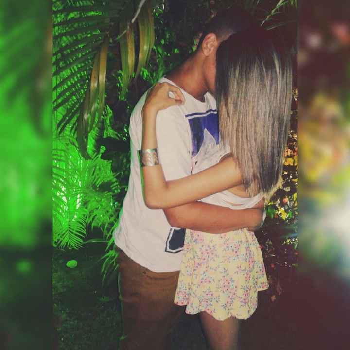 Poste uma foto com o seu amor - 1