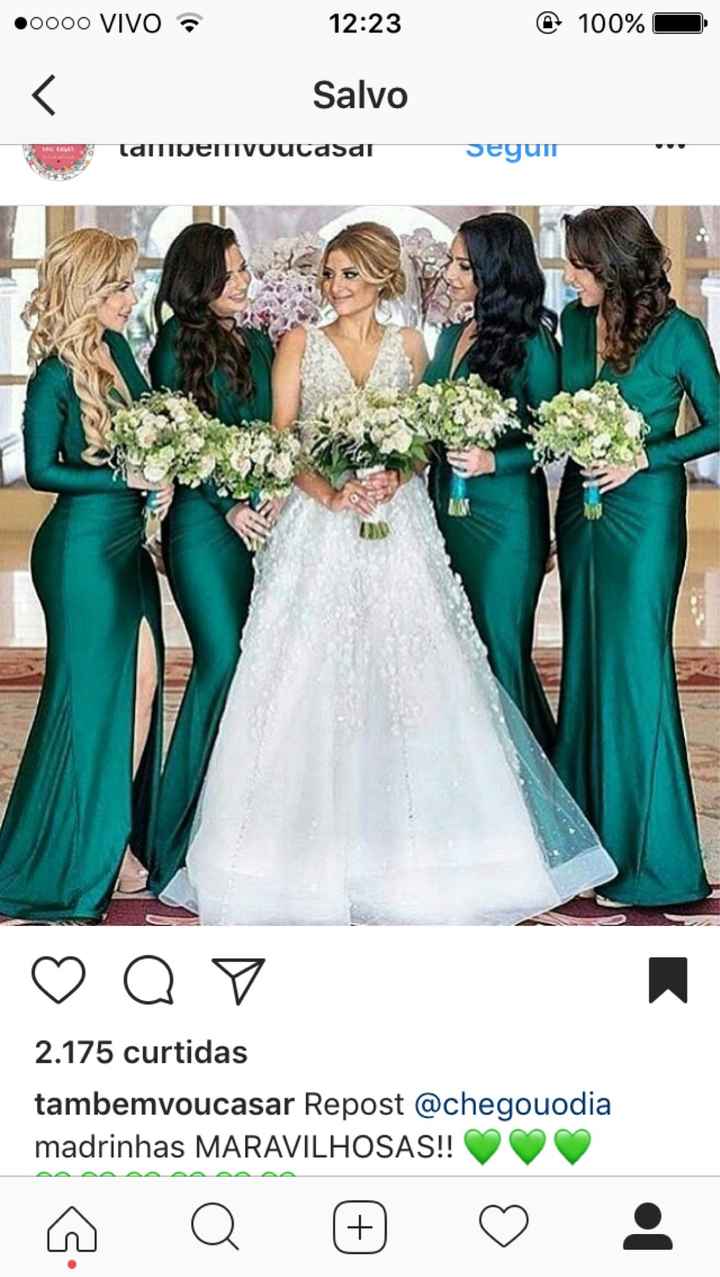  Vestido da madrinha - 1