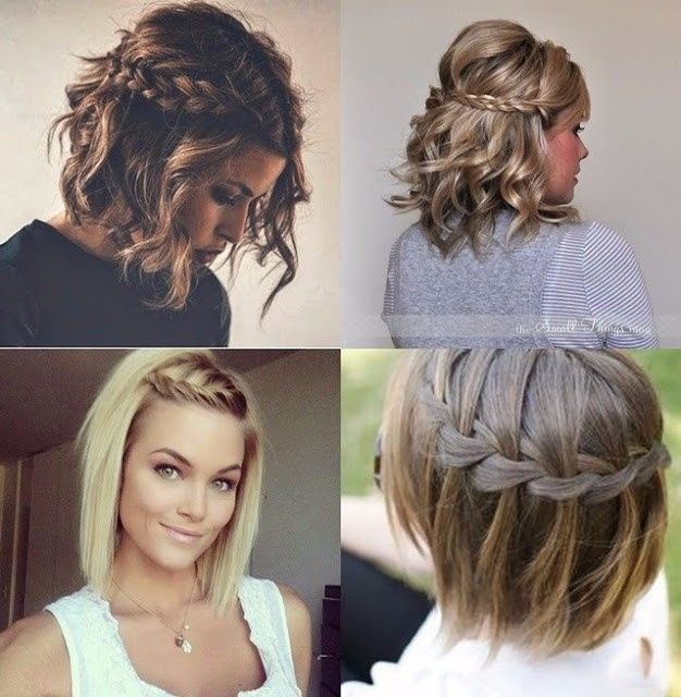 Penteado cabelo curto