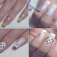unhas da noiva