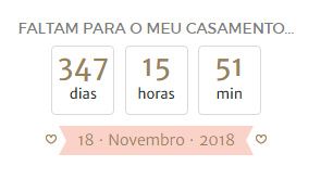 Quantos dias o seu contador marca hoje? 1