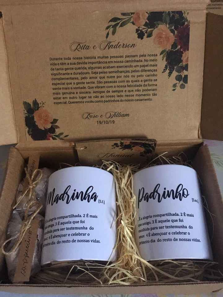 Convites padrinhos 