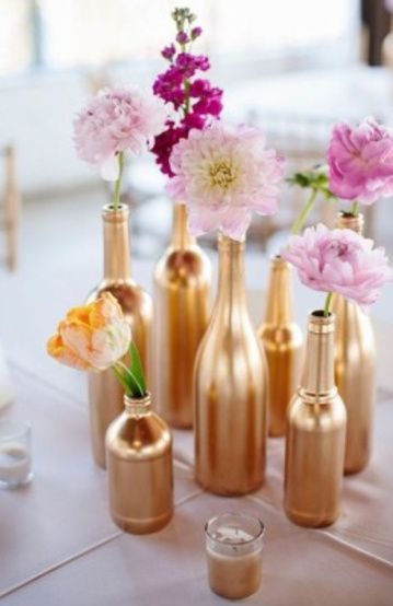 DIY - faça você mesmo, arranjo de mesa