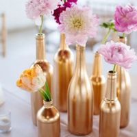 DIY - faça você mesmo, arranjo de mesa
