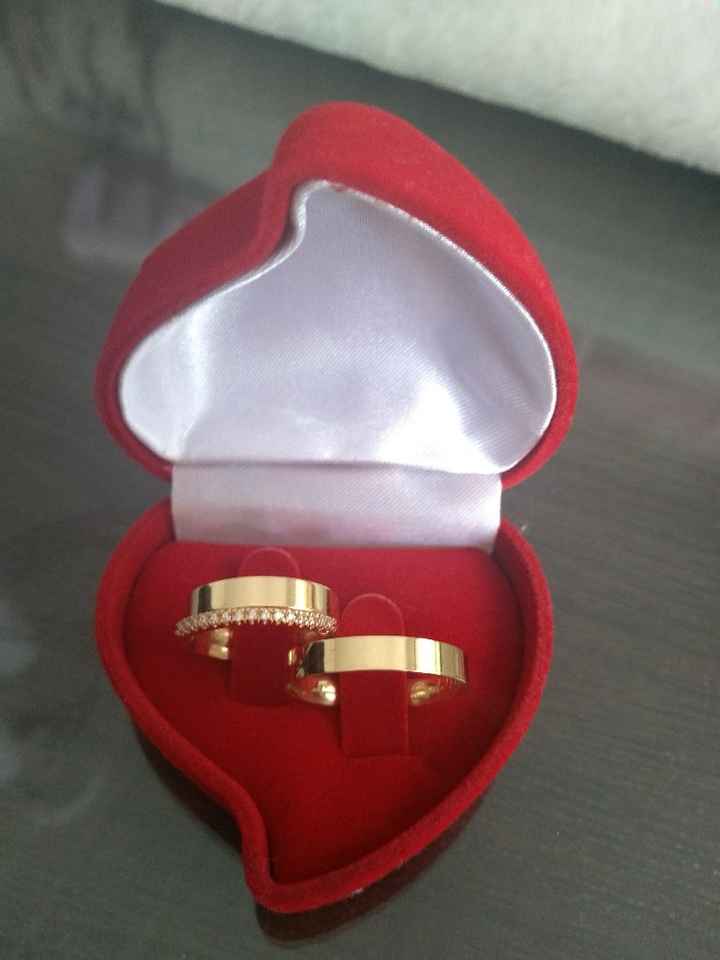 Alianças 😍 - 1