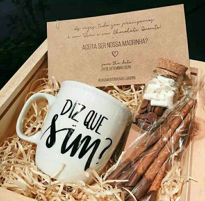Convite padrinhos: inspiração inverno❄ - 1
