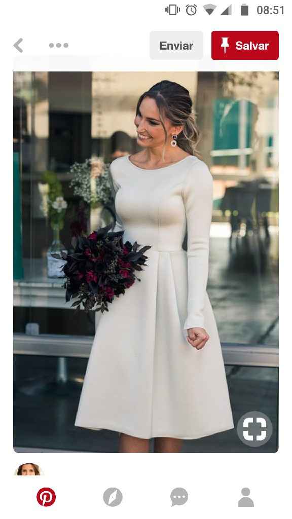 Vestido casamento civil - 4