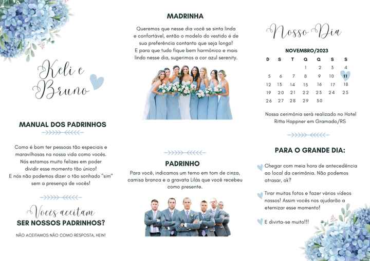 “Feito em casa” - mimo dos padrinhos - 2