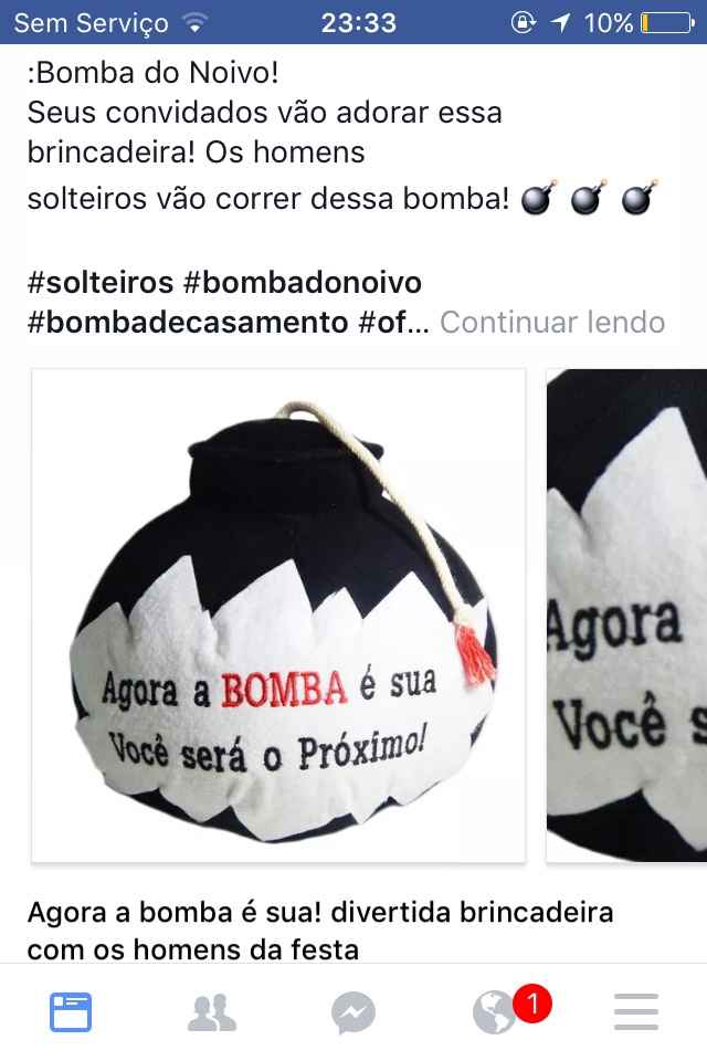 Bomba do noivo - 1