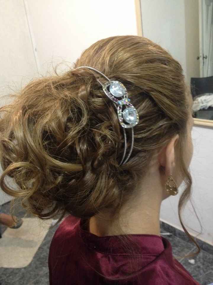 Teste de penteado e maquiagem horríveis - 1