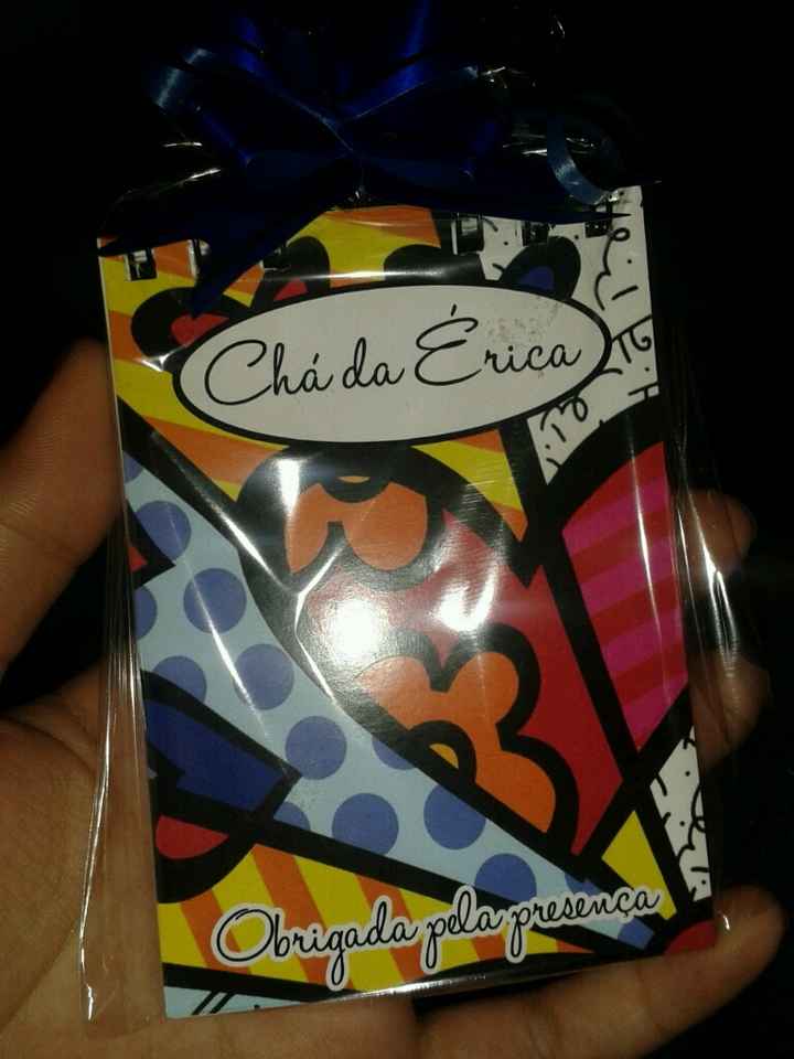 Lembrança do meu chá de panela - 1