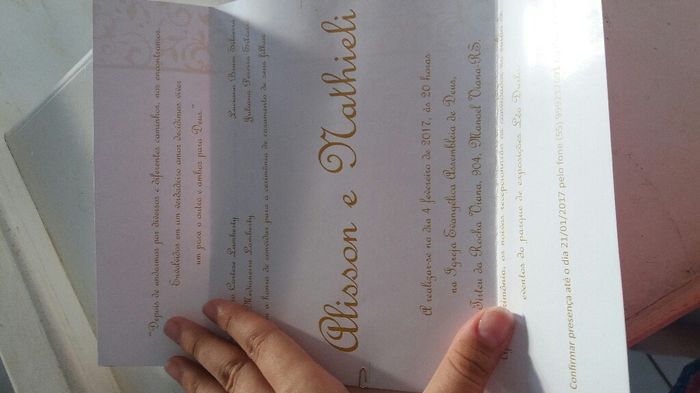 Meu convite de casamento #vemver - 3