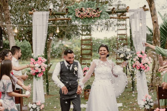 Com quantos anos vocês vão se casar/casaram? 1
