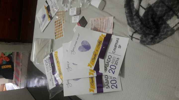 Meus convites chegooou! ameeeei - 1