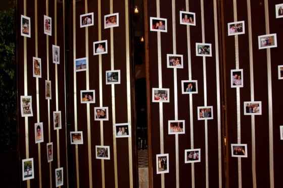 Painel de fotos